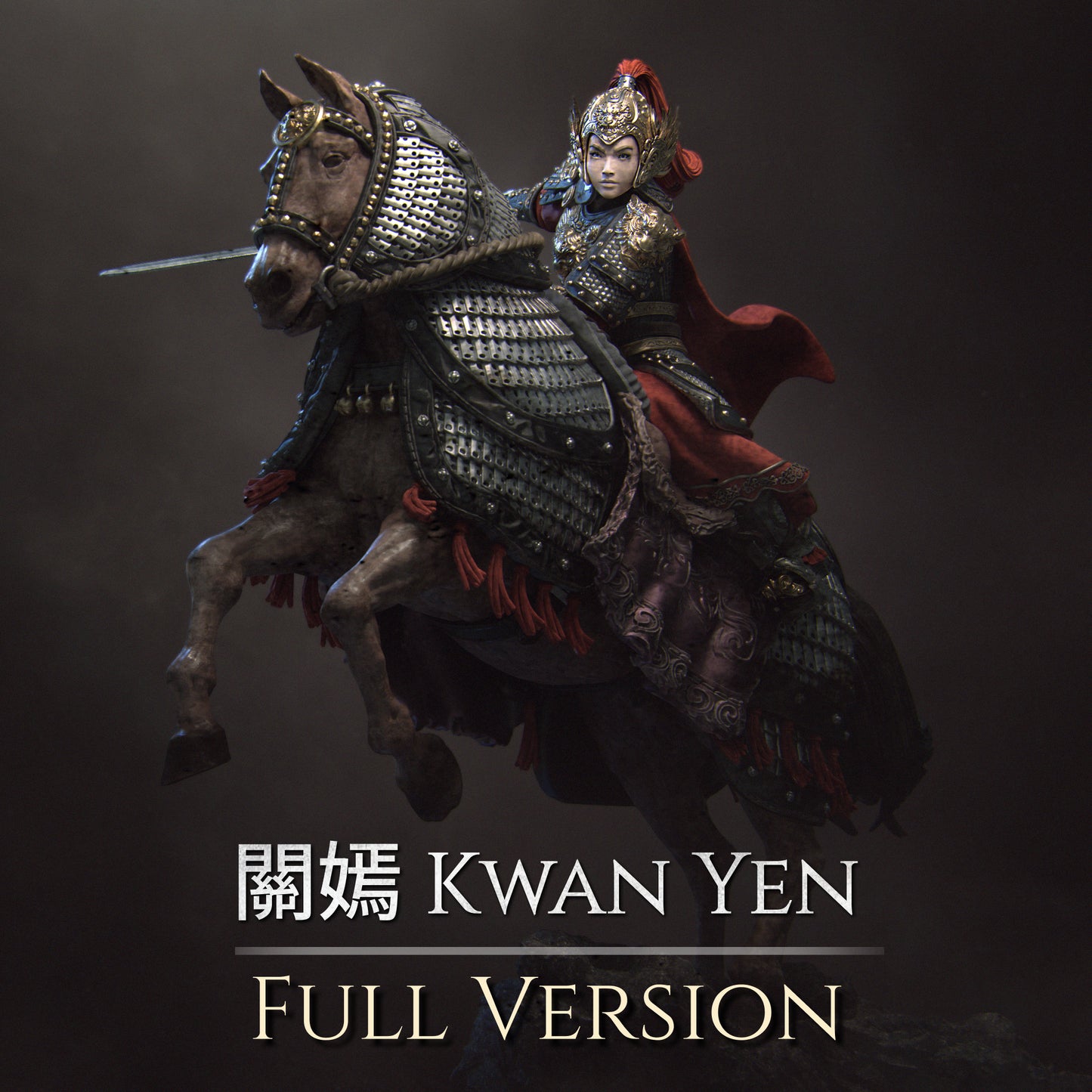 Kwan Yen 3D Print - Unpainted and Unassembled