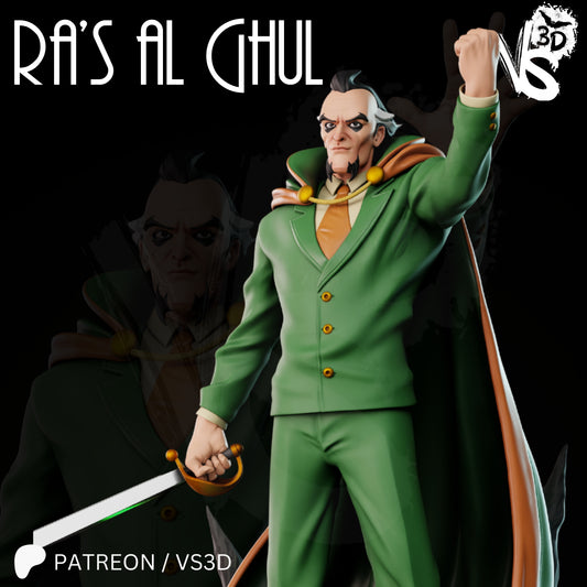 Ra's al Ghul (Batman) - Fan Art - 3D Print Kit