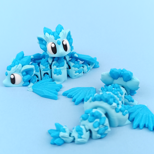 Crystal Mini Dragon and Egg