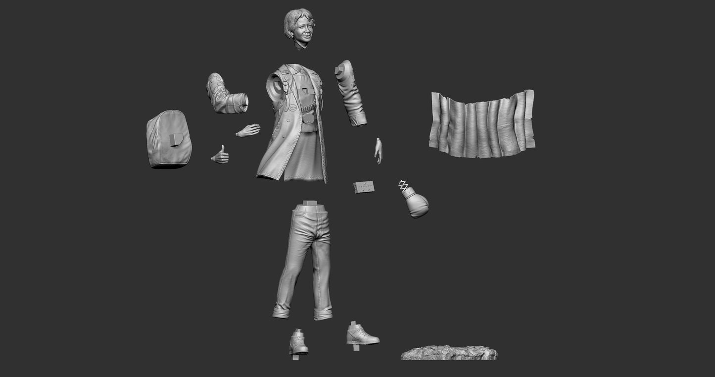 The Goonies 3D Printed Kit - 10 Scale/ 6 Scale - Unpainted / Unassembled Statue