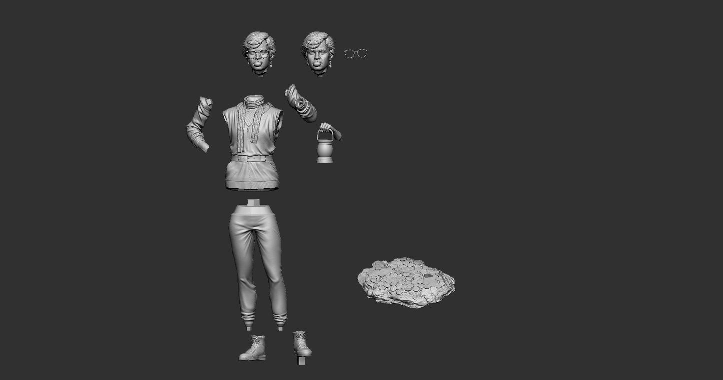 The Goonies 3D Printed Kit - 10 Scale/ 6 Scale - Unpainted / Unassembled Statue