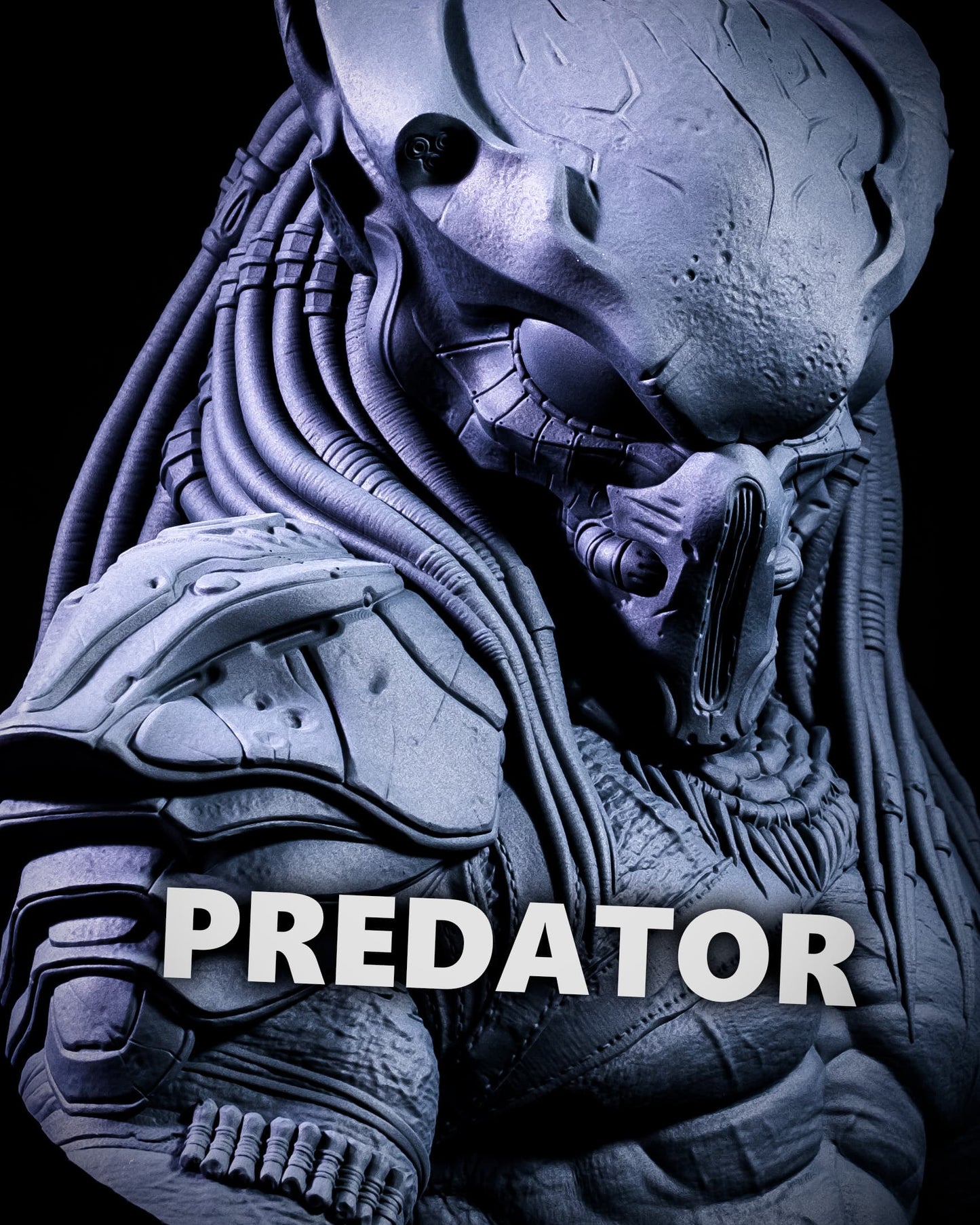 Predator (Movie) Bust - 100mm to 235mm 3D Print (Fan Art)