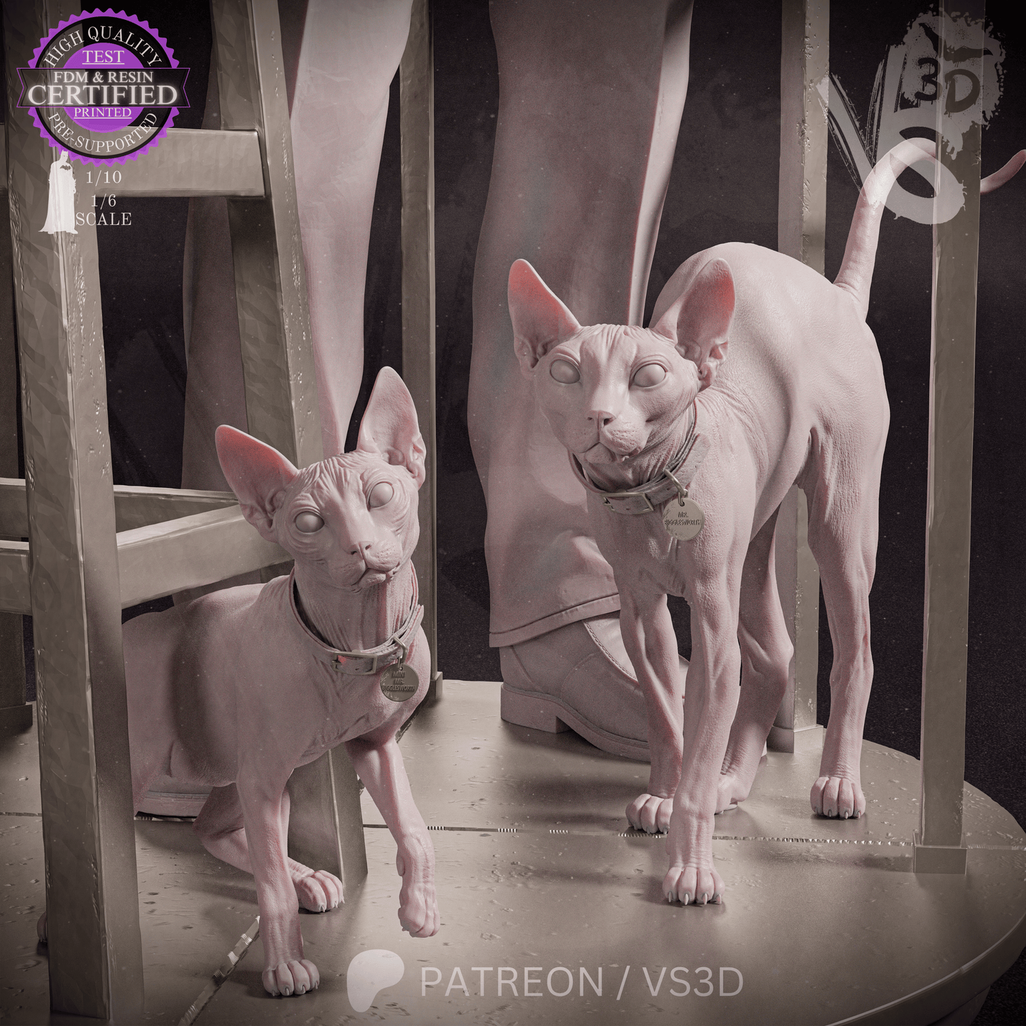 Dr. Evil (Austin Powers) - 3d Printed Model Kit
