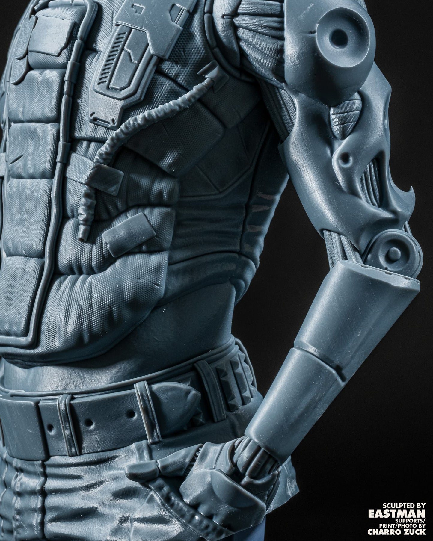 Johnny Silverhand Bust (Fan Art) 276mm or 188mm - 3D Print