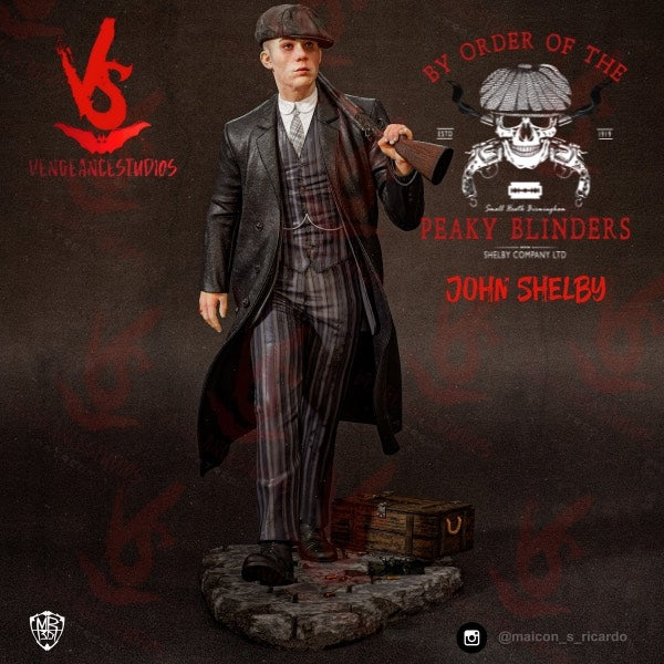 Ready to Post -1:10 - John Shelby Peaky Blinders - Unpainted and Unassembled
