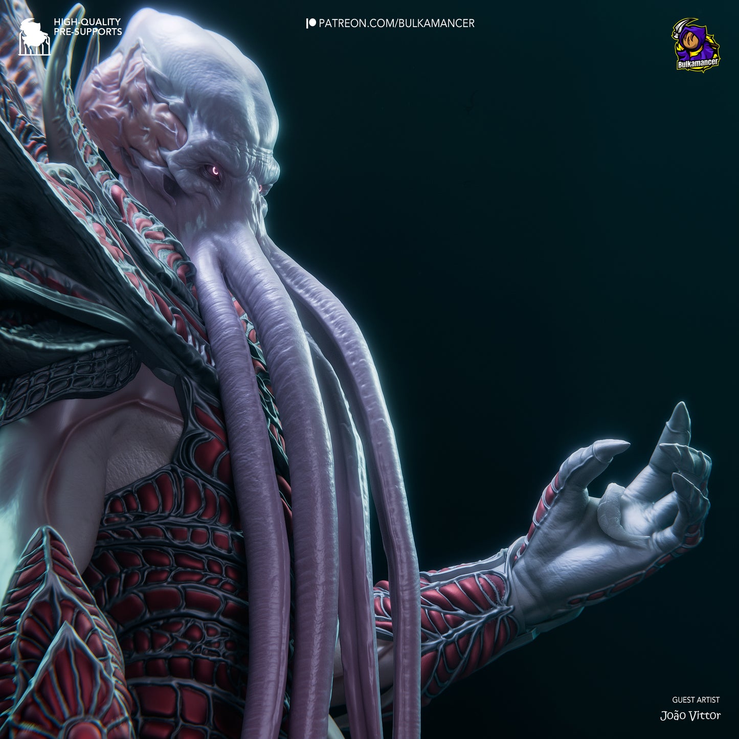 The Emperor (Baldur's Gate 3) Sculpt - 1:8 scale 3d Printed Kit