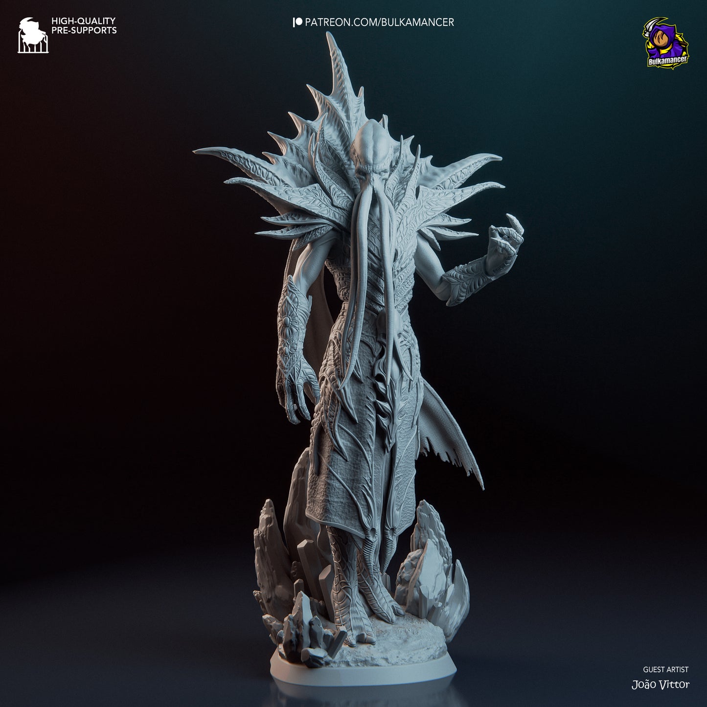 The Emperor (Baldur's Gate 3) Sculpt - 1:8 scale 3d Printed Kit