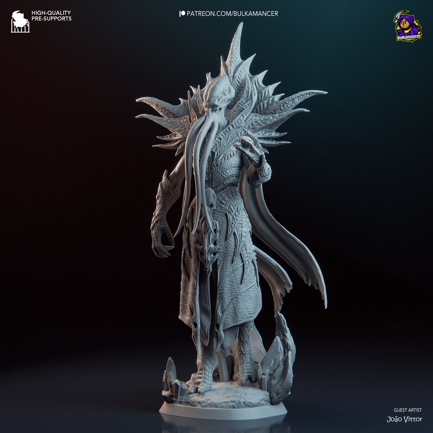 The Emperor (Baldur's Gate 3) Sculpt - 1:8 scale 3d Printed Kit