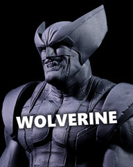 Wolverine (X-Men) Bust - 218mm to 109mm 3D Print (Fan Art)