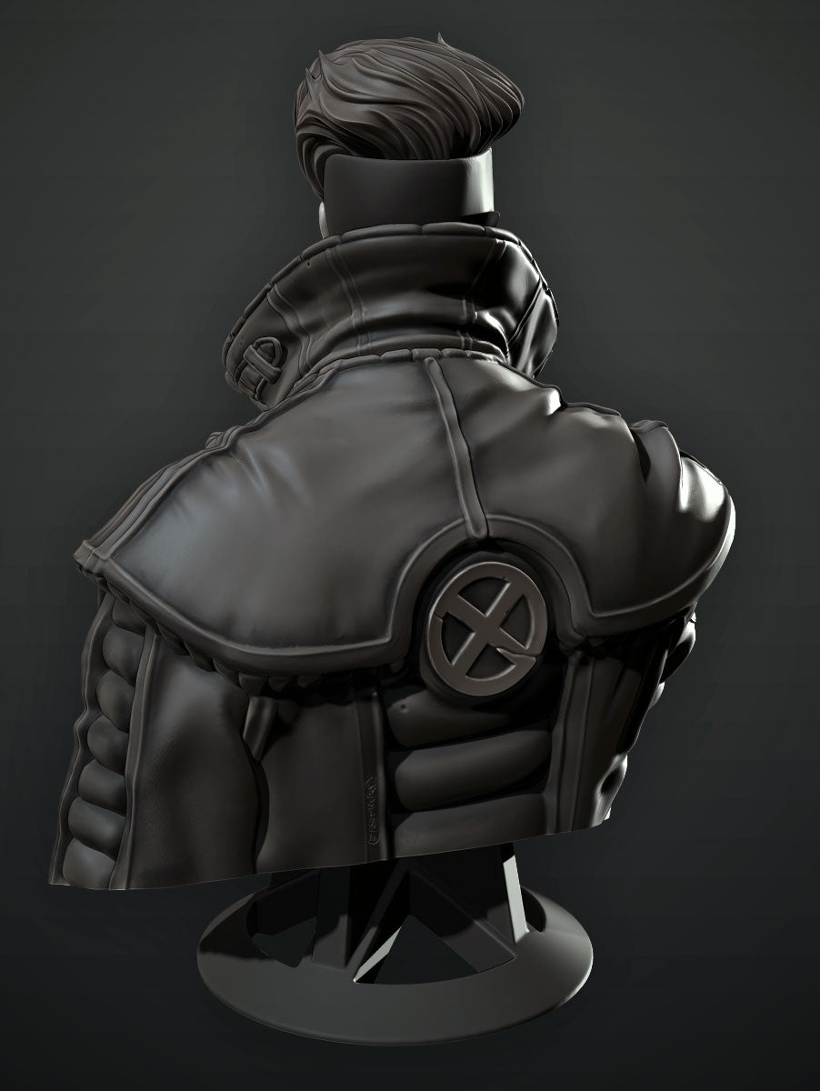 Gambit Bust - 3D Printed Model Bust kit