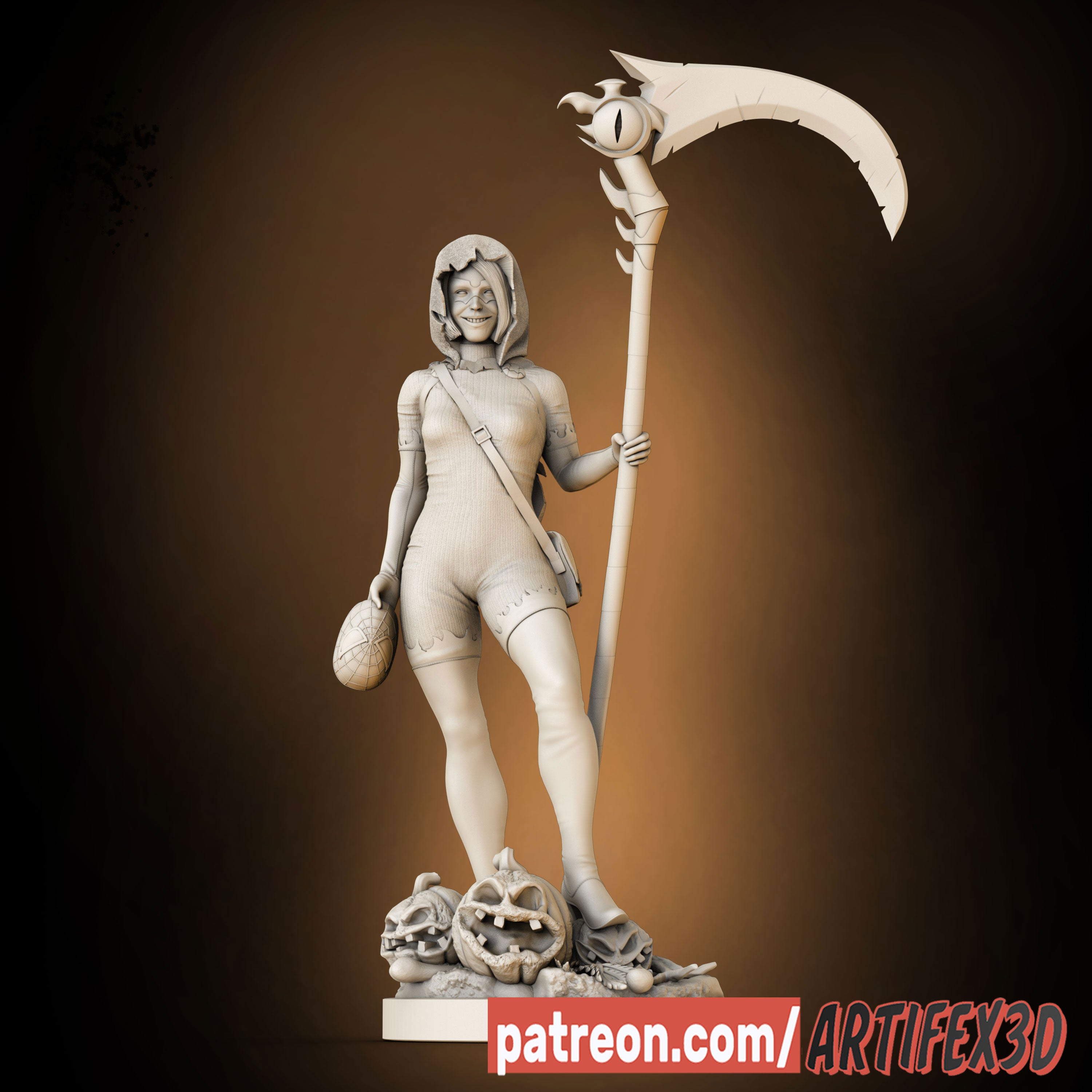 Hallow's Eve (Marvel) - 3D Print - Fan Art - 75mm and 180mm SFW/NSFW