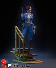 Fallout - Lucy MacLean  - 3D Printed Fan Art (H3LLCreator)