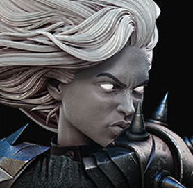 Magik (Fan Art) Bust - 4 or 8 scale - 3D Print kit