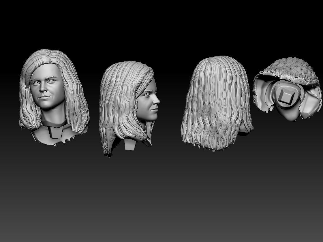 Hermione Granger - 3D Print - Fan Art - 180mm