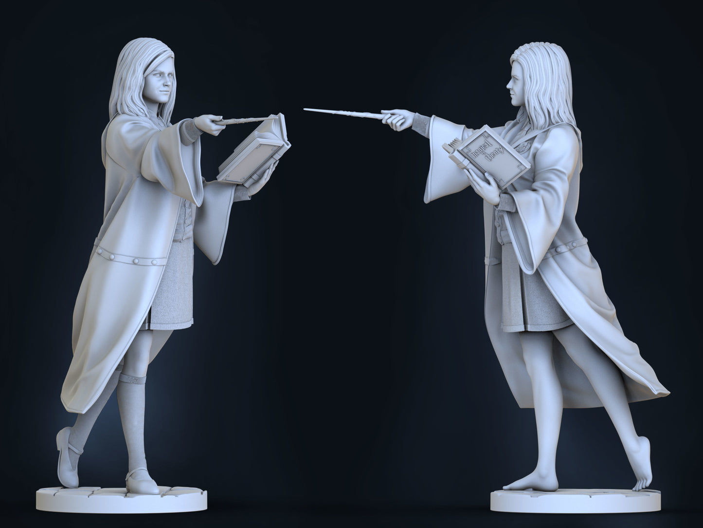 Hermione Granger - 3D Print - Fan Art - 180mm