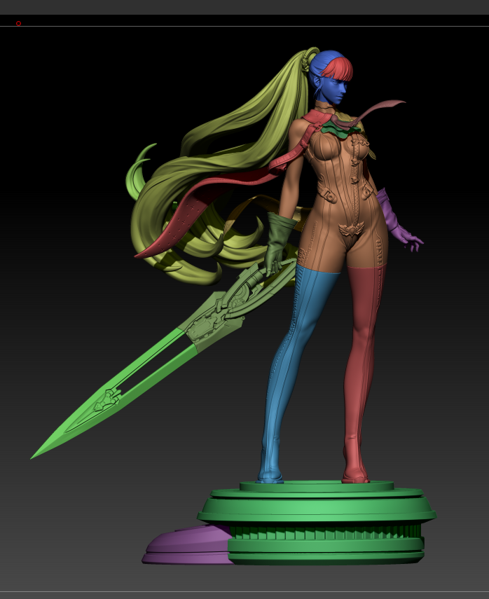 Eve (Stellar Blade) - 3D Printed Model Kit - 1:6 Scale
