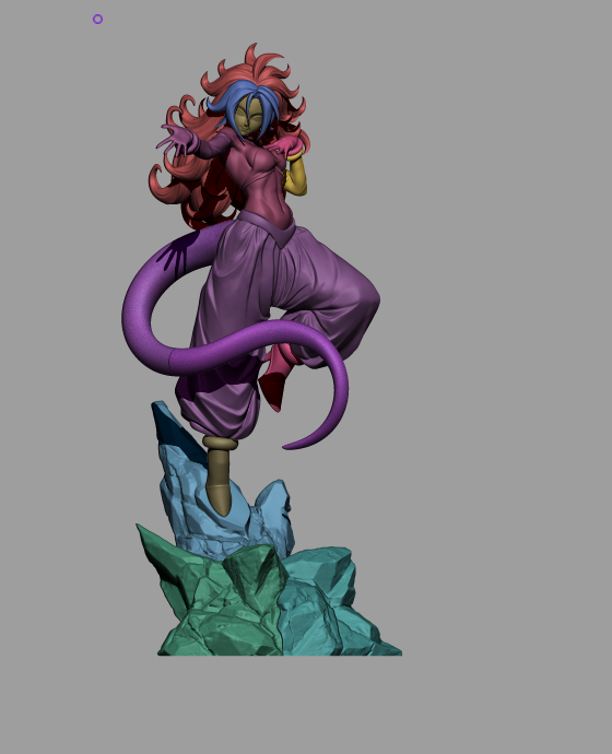 Android 21 - 3D Printed Model Kit - 6 & 9 Scale