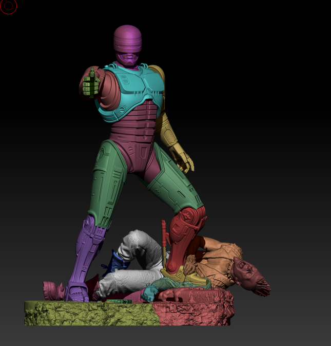 Robocop - 3D Printed Model Kit - 1:6 or 1:9 scale (Fan Art)