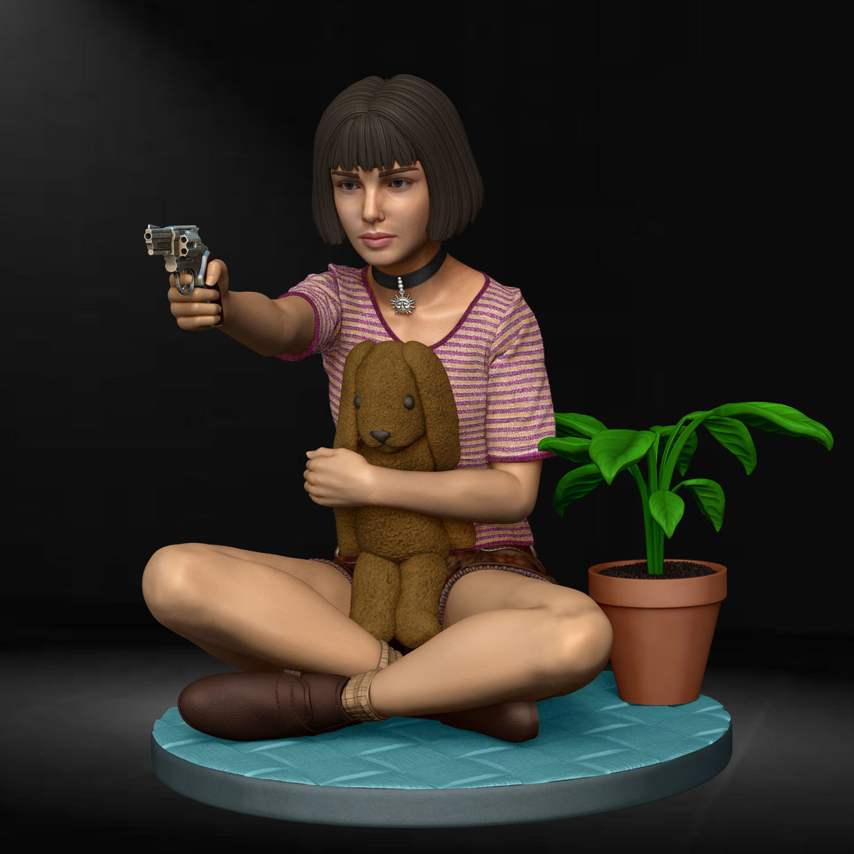 Mathilda (Leon Movie) 3D Print model - Fan Art - 75mm and 180mm