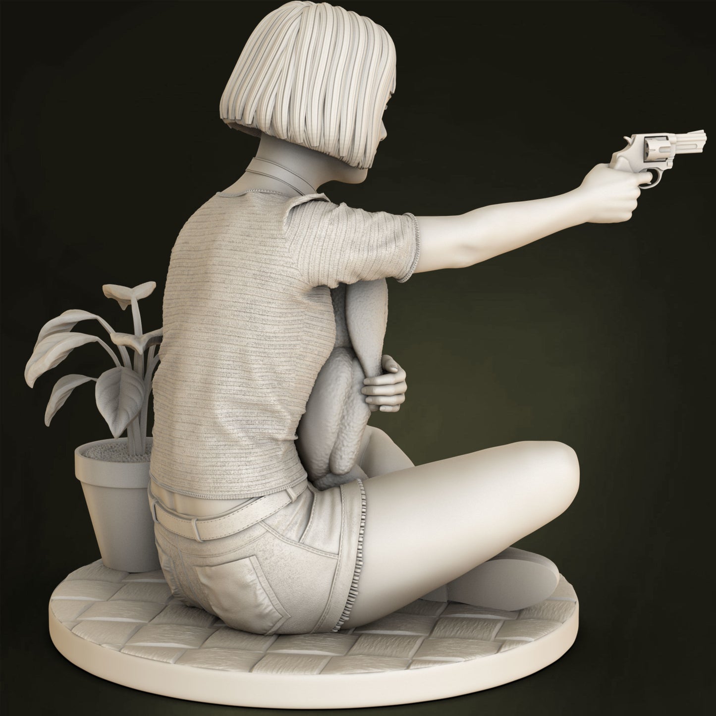 Mathilda (Leon Movie) 3D Print model - Fan Art - 75mm and 180mm
