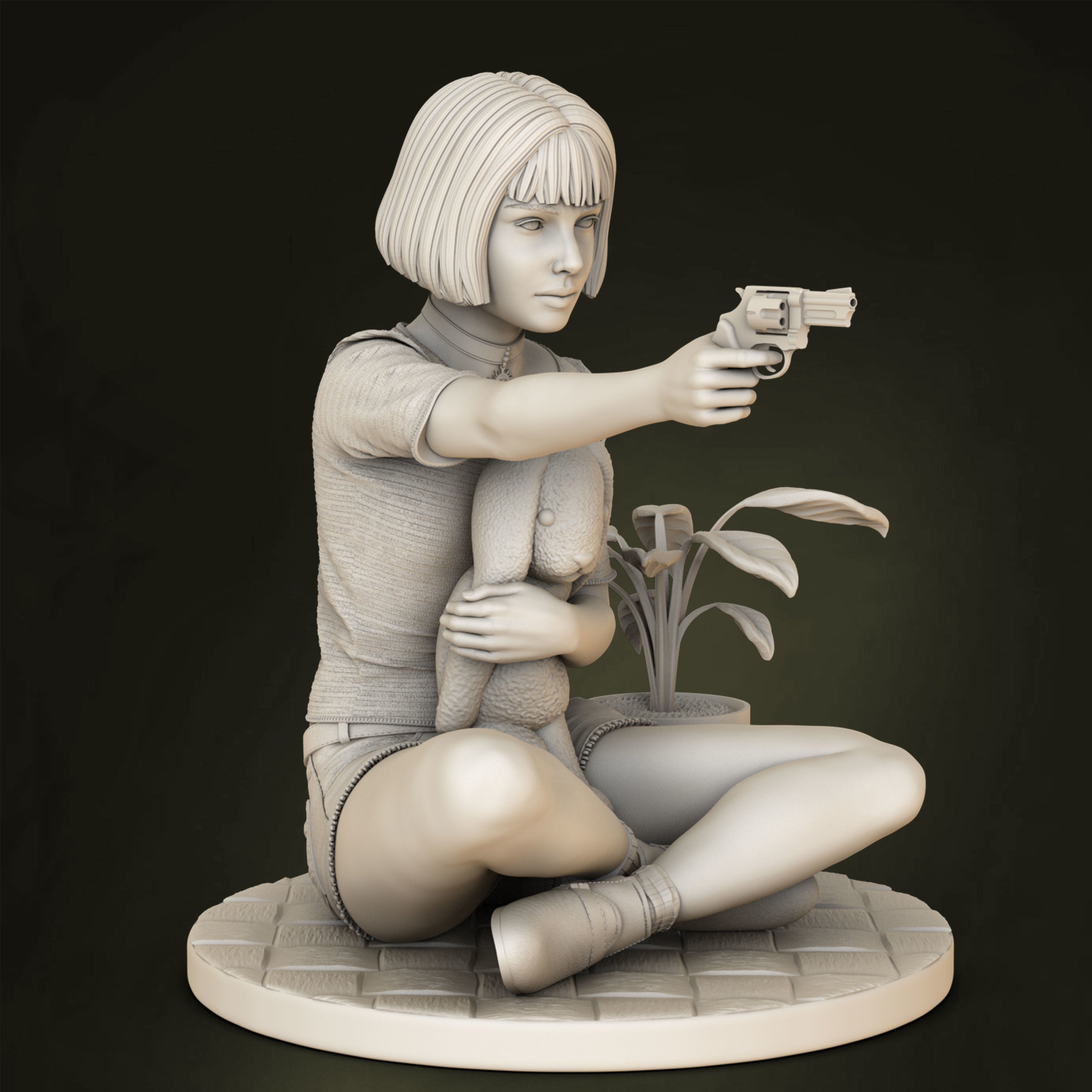 Mathilda (Leon Movie) 3D Print model - Fan Art - 75mm and 180mm