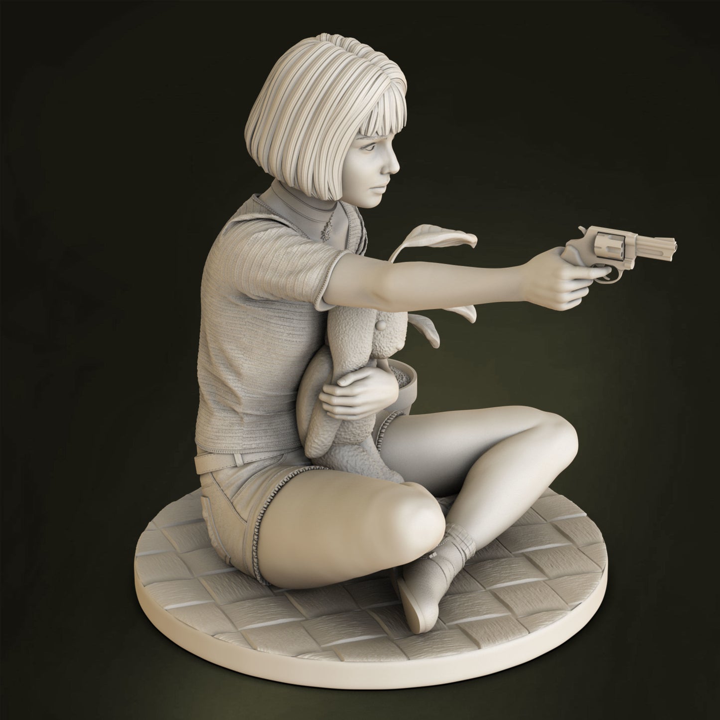 Mathilda (Leon Movie) 3D Print model - Fan Art - 75mm and 180mm