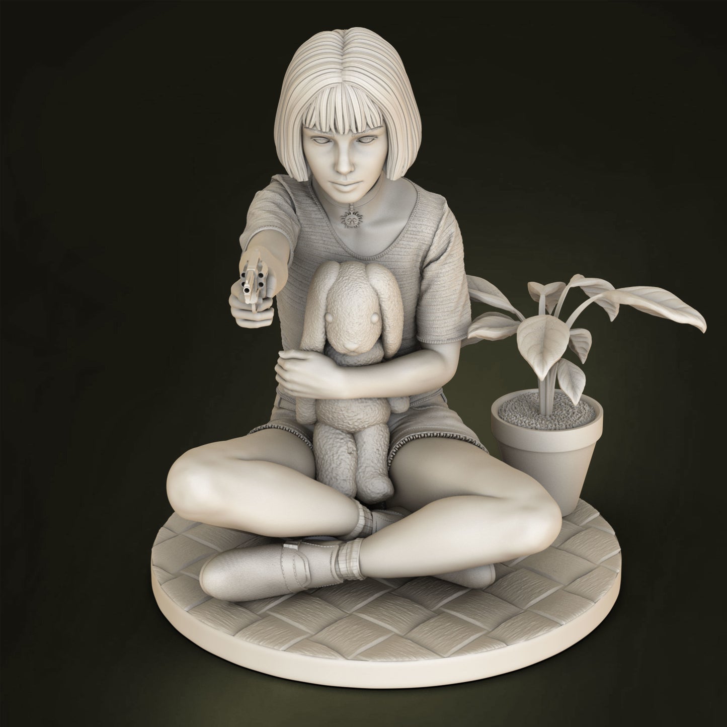 Mathilda (Leon Movie) 3D Print model - Fan Art - 75mm and 180mm