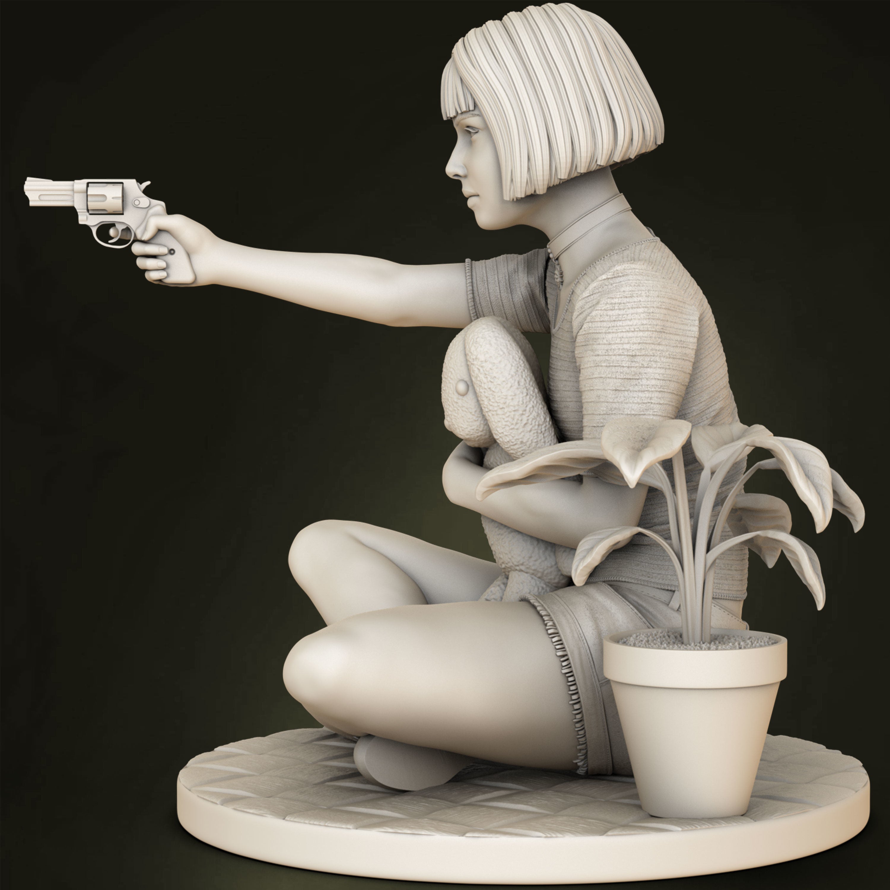 Mathilda (Leon Movie) 3D Print model - Fan Art - 75mm and 180mm