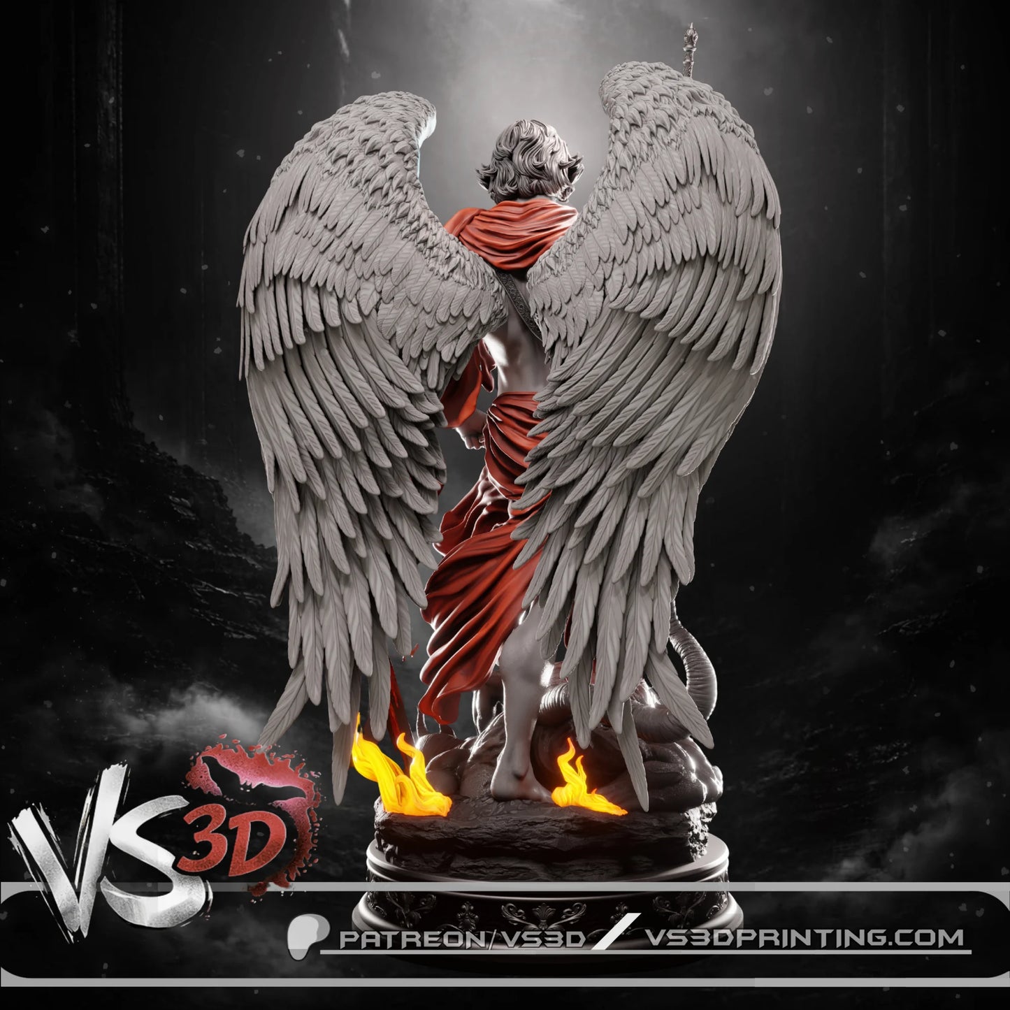 Saint Michael Archangel - 3D Printed Statue