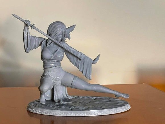Mulan (Fan Art) Sculpture - 134mm / 180mm- High Quality 3D Print