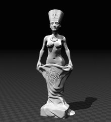 Nefertiti 3D Printed Statue