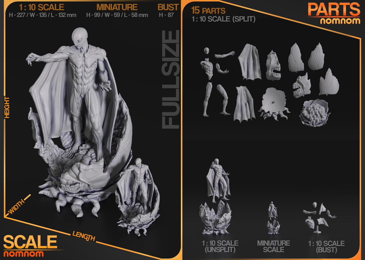 Femto (Beserk) - 3D Print - Model Kit (NomNom)