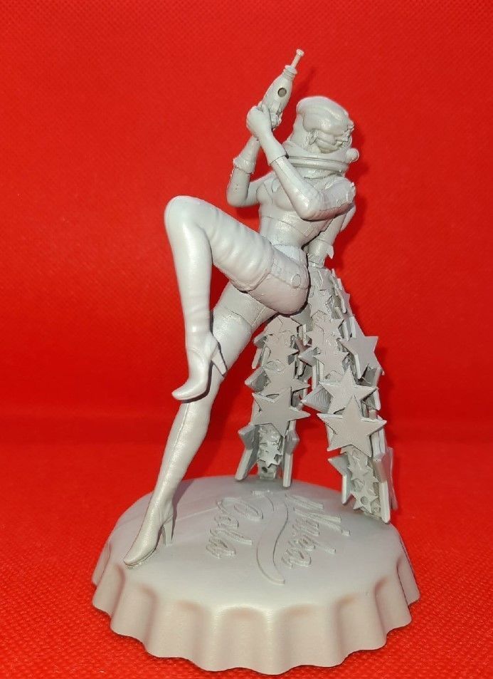 Nuka Girl (Fallout - Nuka Cola) - 3D Print - Fan Art - 130mm SFW/NSFW