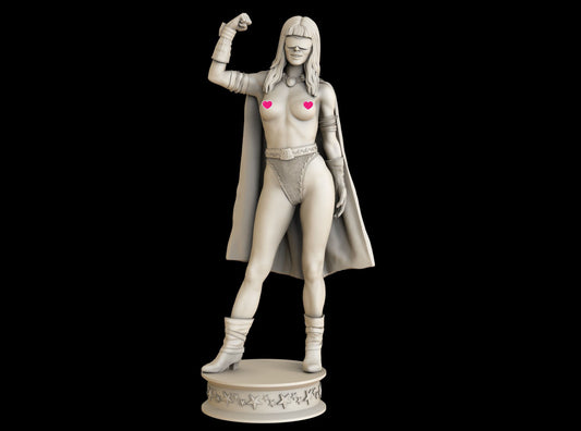 Phantom Lady (DC) - 3D Print - Fan Art - 75mm and 180mm NSFW