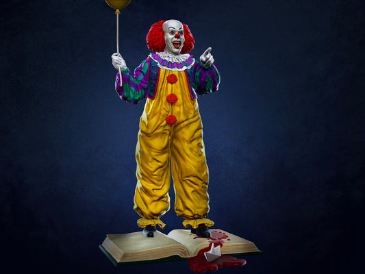 Pennywise - 3D Printed Statue - 8 Scale