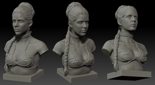 Princess Leia Bust - Star Wars - 97mm