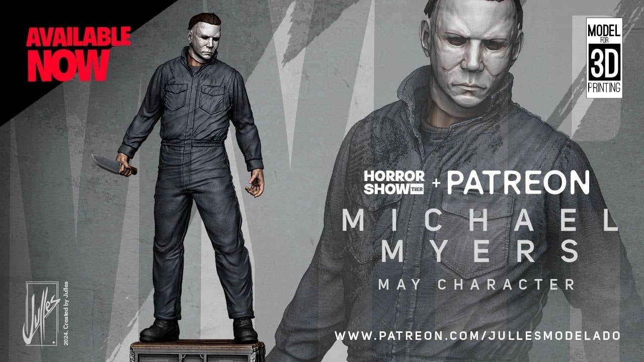 Michael Myers - Halloween - 3D printed Statue 390mm