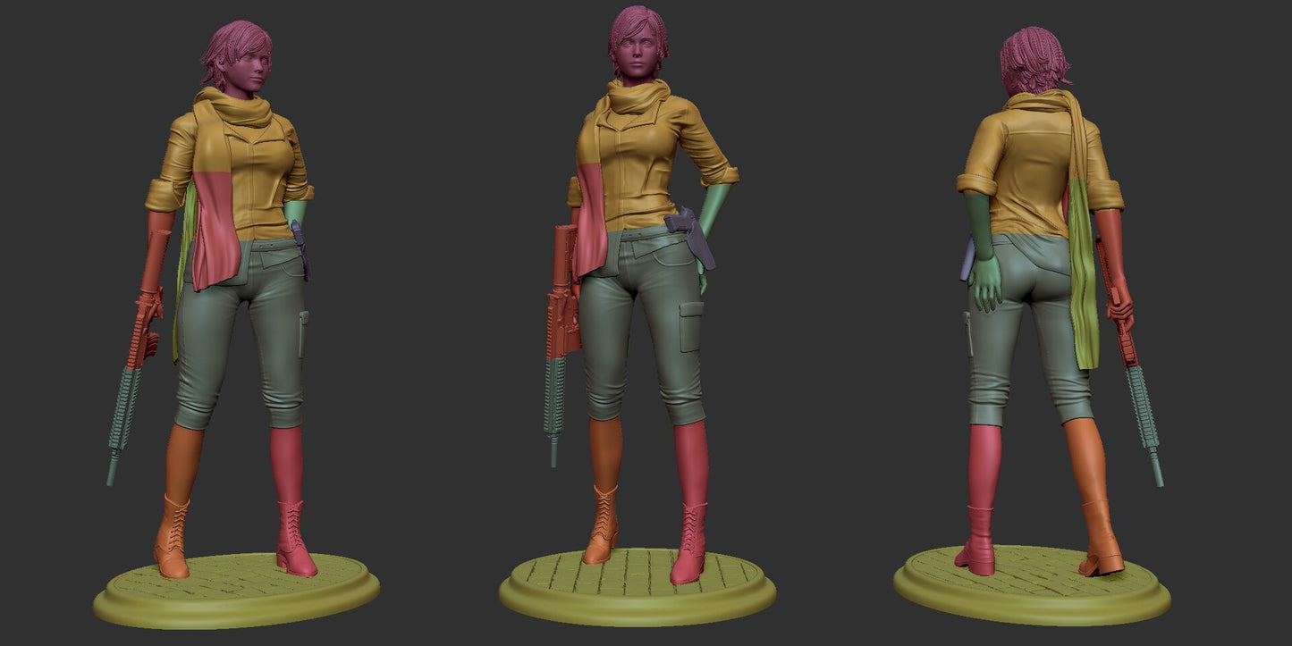 Sherry Birkin - Resident Evil - 248mm 3D Printed Statue