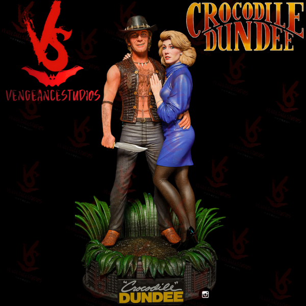 Crocodile Dundee - 6th scale - 3D Print Kit