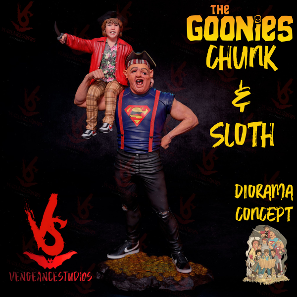 The Goonies 3D Printed Kit - 10 Scale/ 6 Scale - Unpainted / Unassembled Statue