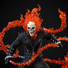 Ghost Rider 3D Print Statue - To assemble and paint - 9 Scale
