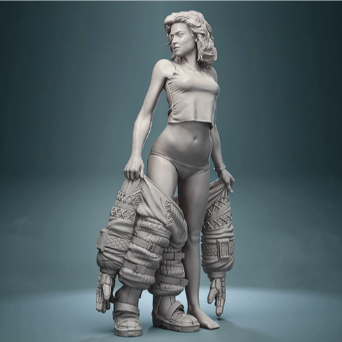 Ellen Ripley (Alien) Statue - 4 or 6 scale 3D Print (Fan Art)