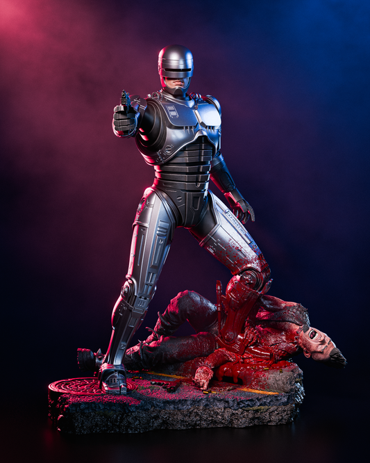 Robocop - 3D Printed Model Kit - 1:6 or 1:9 scale (Fan Art)