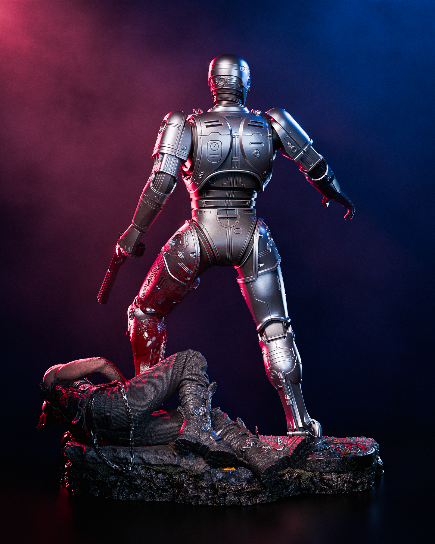 Robocop - 3D Printed Model Kit - 1:6 or 1:9 scale (Fan Art)
