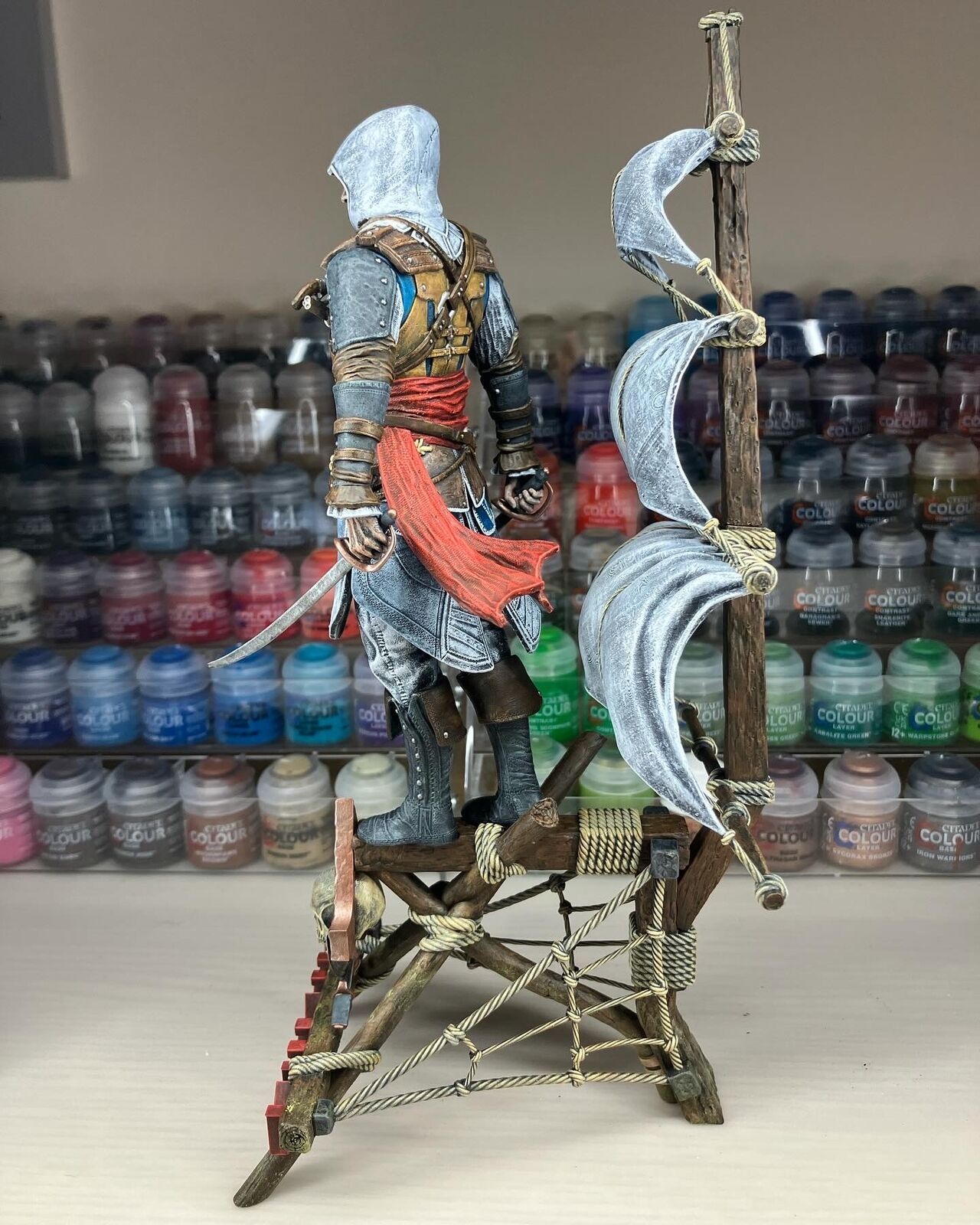 Assassins Creed 3D Print model - Fan Art, 10 scale model kit