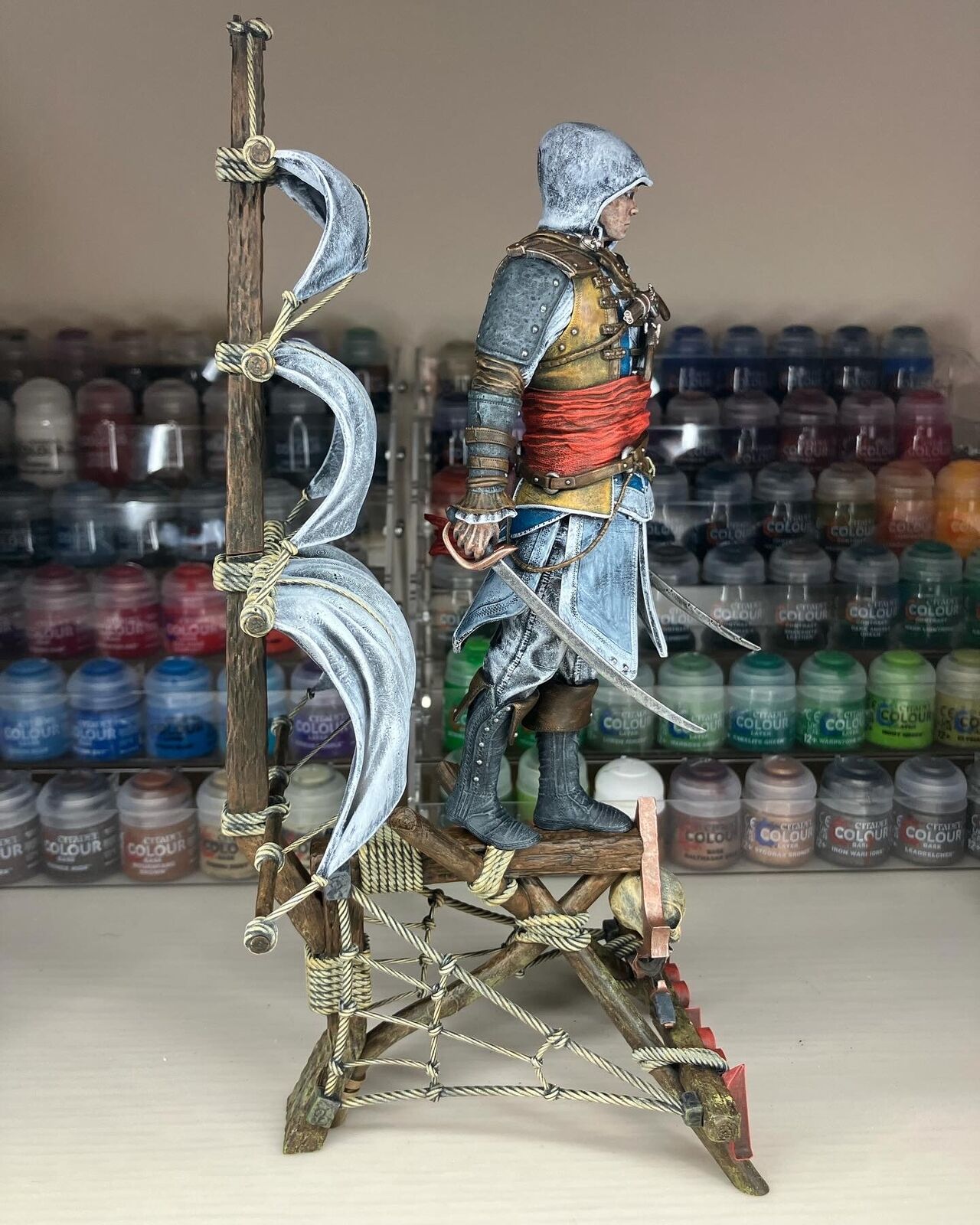 Assassins Creed 3D Print model - Fan Art, 10 scale model kit