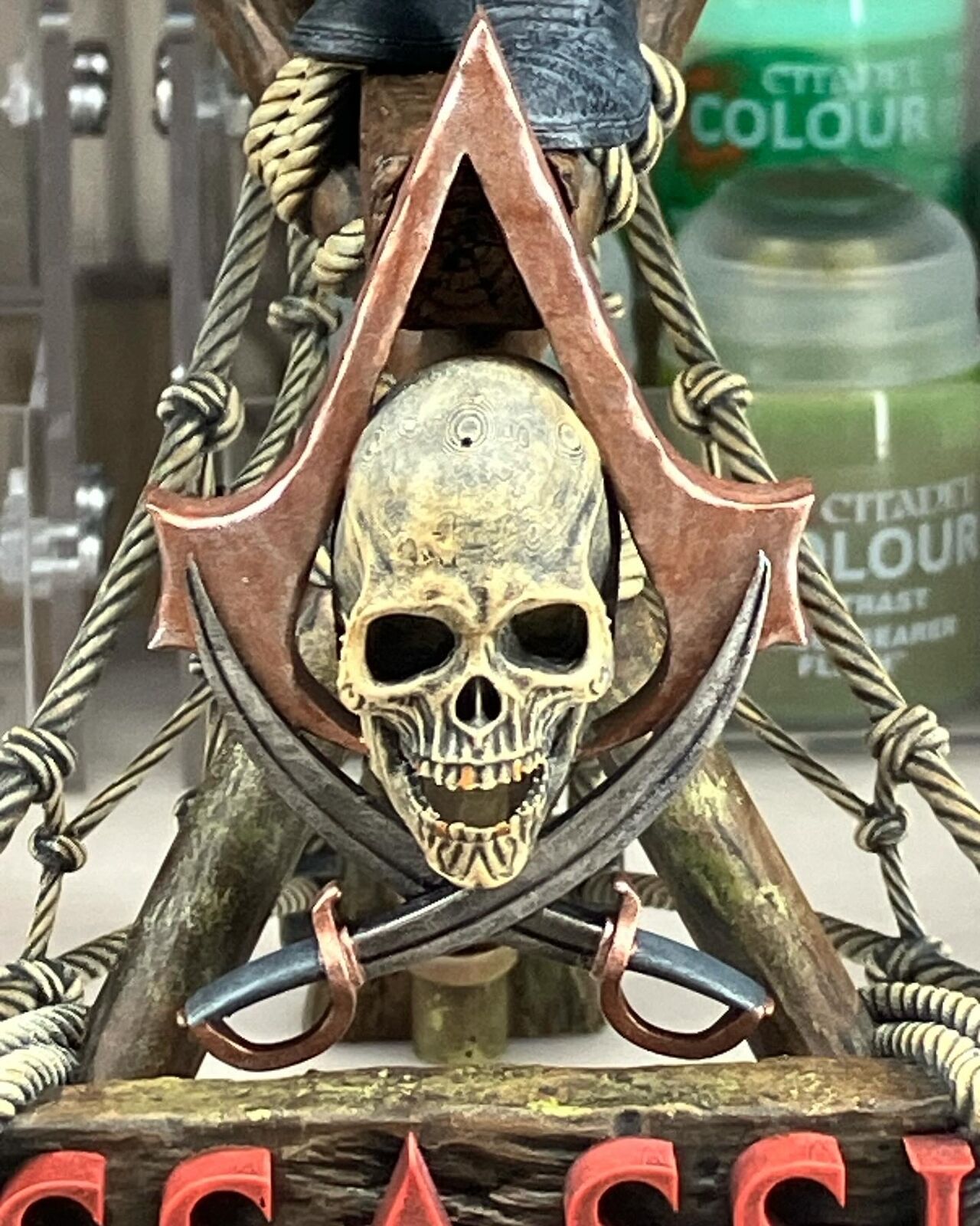 Assassins Creed 3D Print model - Fan Art, 10 scale model kit