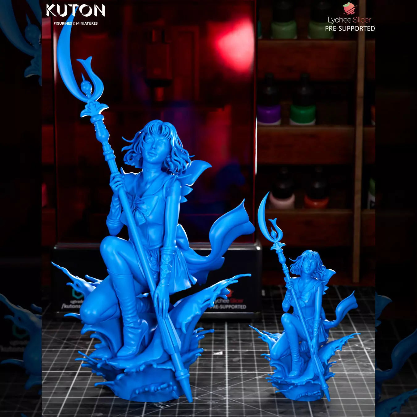 Sailor Moon Saturn (Hotaru Tomoe) - 3D Printed Model Kit - Fan Art