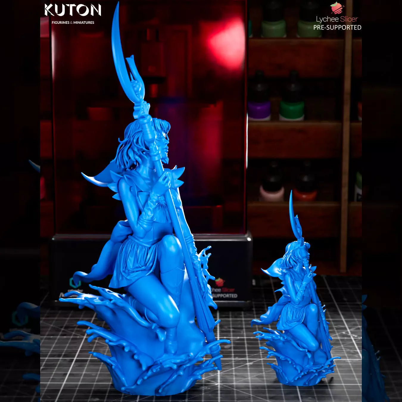 Sailor Moon Saturn (Hotaru Tomoe) - 3D Printed Model Kit - Fan Art