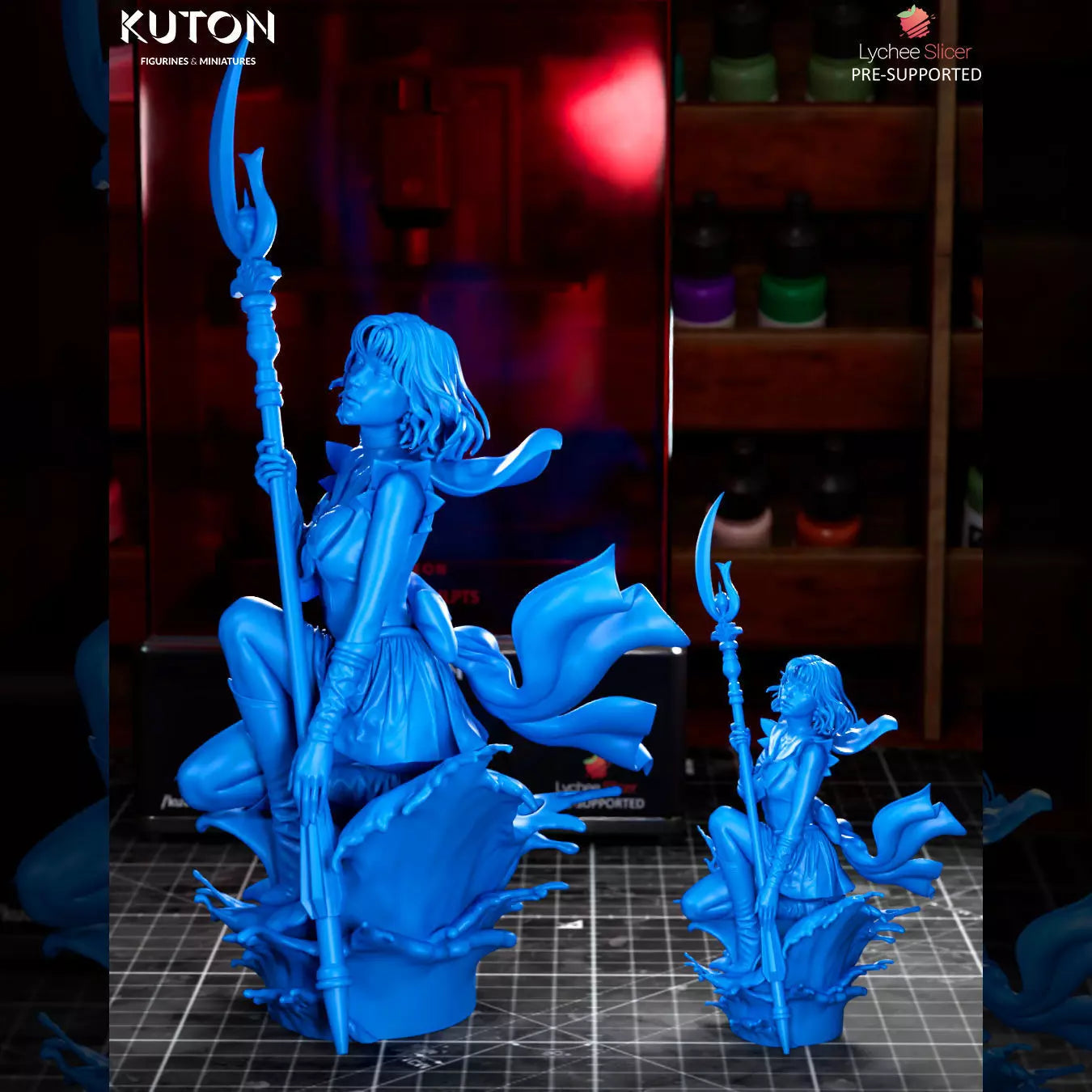 Sailor Moon Saturn (Hotaru Tomoe) - 3D Printed Model Kit - Fan Art